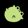😐 Эмодзи «() Cute Frog» для Telegram