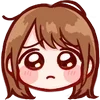 🥺 Эмодзи «Cute Girl ()» для Telegram