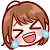 🤣 Эмодзи «Cute Girl ()» для Telegram