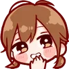 😏 Эмодзи «Cute Girl ()» для Telegram