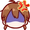 😡 Эмодзи «Cute Girl ()» для Telegram