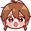 😳 Эмодзи «Cute Girl ()» для Telegram
