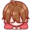 🙏 Эмодзи «Cute Girl ()» для Telegram