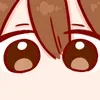 😶 Эмодзи «Cute Girl ()» для Telegram