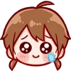 🥲 Эмодзи «Cute Girl ()» для Telegram