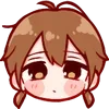 😐 Эмодзи «Cute Girl ()» для Telegram