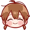 ☺️ Эмодзи «Cute Girl ()» для Telegram