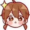 ✨ Эмодзи «Cute Girl ()» для Telegram