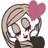 💞 Эмодзи «Cute Girls» для Telegram