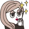 💞 Эмодзи «Cute Girls» для Telegram