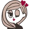 💞 Эмодзи «Cute Girls» для Telegram