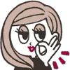 💞 Эмодзи «Cute Girls» для Telegram