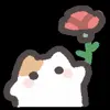 🌹 Эмодзи «Cute Kitten (•˕ •マ.ᐟ» для Telegram