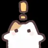 ❗️ Эмодзи «Cute Kitten (•˕ •マ.ᐟ» для Telegram