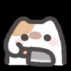 🔪 Эмодзи «Cute Kitten (•˕ •マ.ᐟ» для Telegram