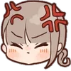 😤 Эмодзи «Cute Lady» для Telegram