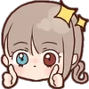 👍 Эмодзи «Cute Lady» для Telegram