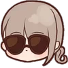 😎 Эмодзи «Cute Lady» для Telegram