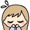 ☺️ Эмодзи «Cute Lady» для Telegram