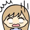 😨 Эмодзи «Cute Lady» для Telegram