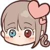 💕 Эмодзи «Cute Lady» для Telegram