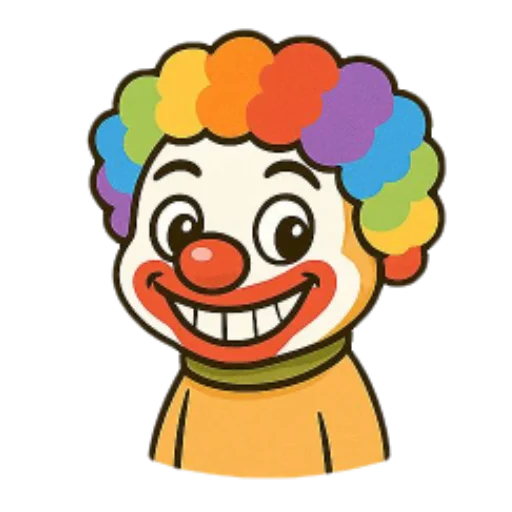 🤡 Стикер «Cute Milka» для Telegram