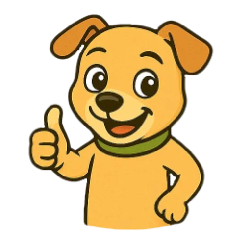 👍 Стикер «Cute Milka» для Telegram