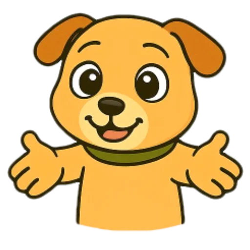 🤗 Стикер «Cute Milka» для Telegram
