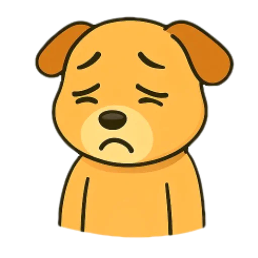 😣 Стикер «Cute Milka» для Telegram