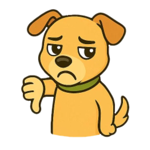 👎 Стикер «Cute Milka» для Telegram