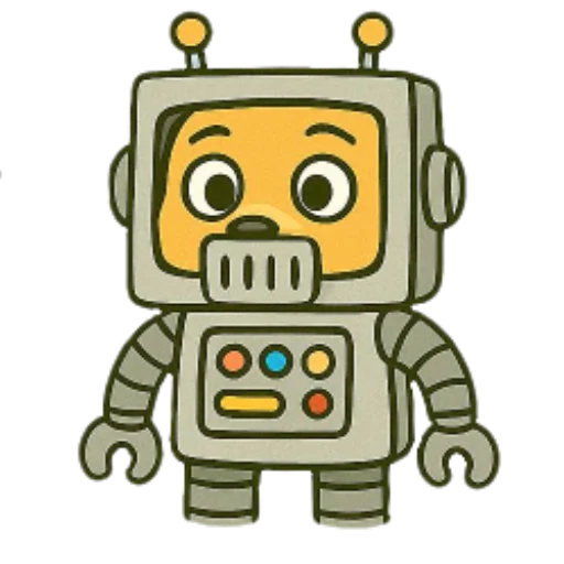 🤖 Стикер «Cute Milka» для Telegram