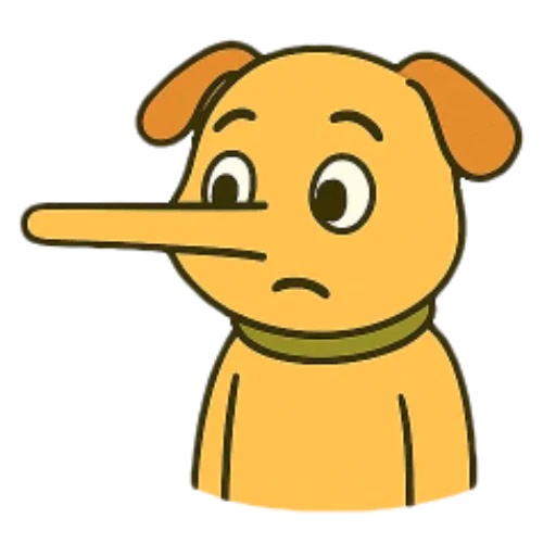 🤥 Стикер «Cute Milka» для Telegram