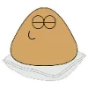😌 Эмодзи «🥰 Набор эмоджи с милым Пу из игры «Pou»» для Telegram