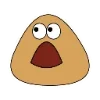 😱 Эмодзи «🥰 Набор эмоджи с милым Пу из игры «Pou»» для Telegram
