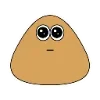 😐 Эмодзи «🥰 Набор эмоджи с милым Пу из игры «Pou»» для Telegram