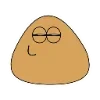 😌 Эмодзи «🥰 Набор эмоджи с милым Пу из игры «Pou»» для Telegram
