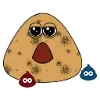 💩 Эмодзи «🥰 Набор эмоджи с милым Пу из игры «Pou»» для Telegram