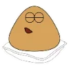 😌 Эмодзи «🥰 Набор эмоджи с милым Пу из игры «Pou»» для Telegram