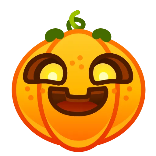 Эмодзи Cute Pumpkin Emoji для Telegram — скачать