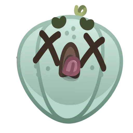 😵 Эмодзи «Cute Pumpkin Emoji» для Telegram