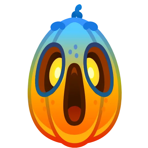 😱 Эмодзи «Cute Pumpkin Emoji» для Telegram