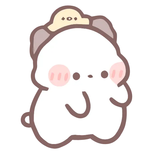 🐶 Эмодзи «Cute Dog -» для Telegram