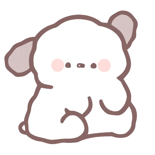 🐶 Эмодзи «Cute Dog -» для Telegram