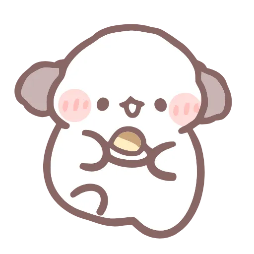 🐶 Эмодзи «Cute Dog -» для Telegram