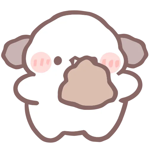 🐶 Эмодзи «Cute Dog -» для Telegram