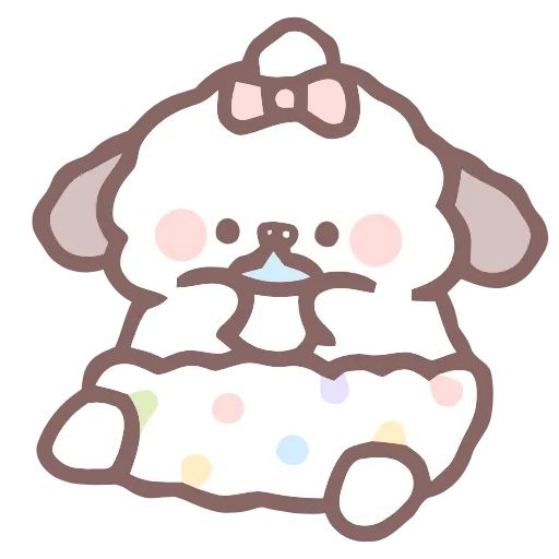 🐶 Эмодзи «Cute Dog -» для Telegram