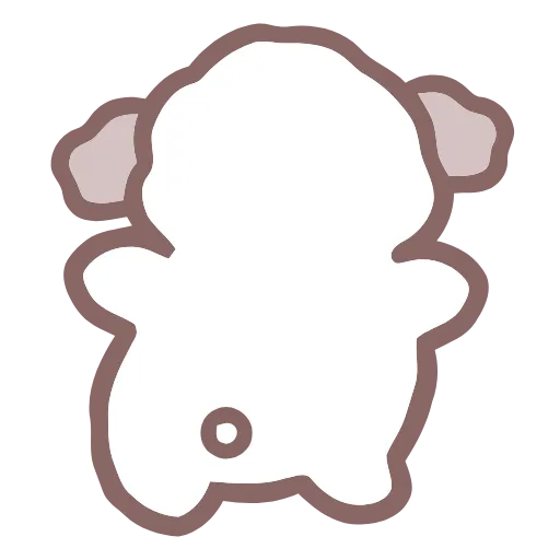 🐶 Эмодзи «Cute Dog -» для Telegram