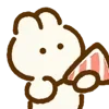 🥛 Эмодзи «🥛 Cute Rabbit Emotion» для Telegram