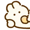🥛 Эмодзи «🥛 Cute Rabbit Emotion» для Telegram