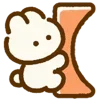 🥛 Эмодзи «🥛 Cute Rabbit Emotion» для Telegram